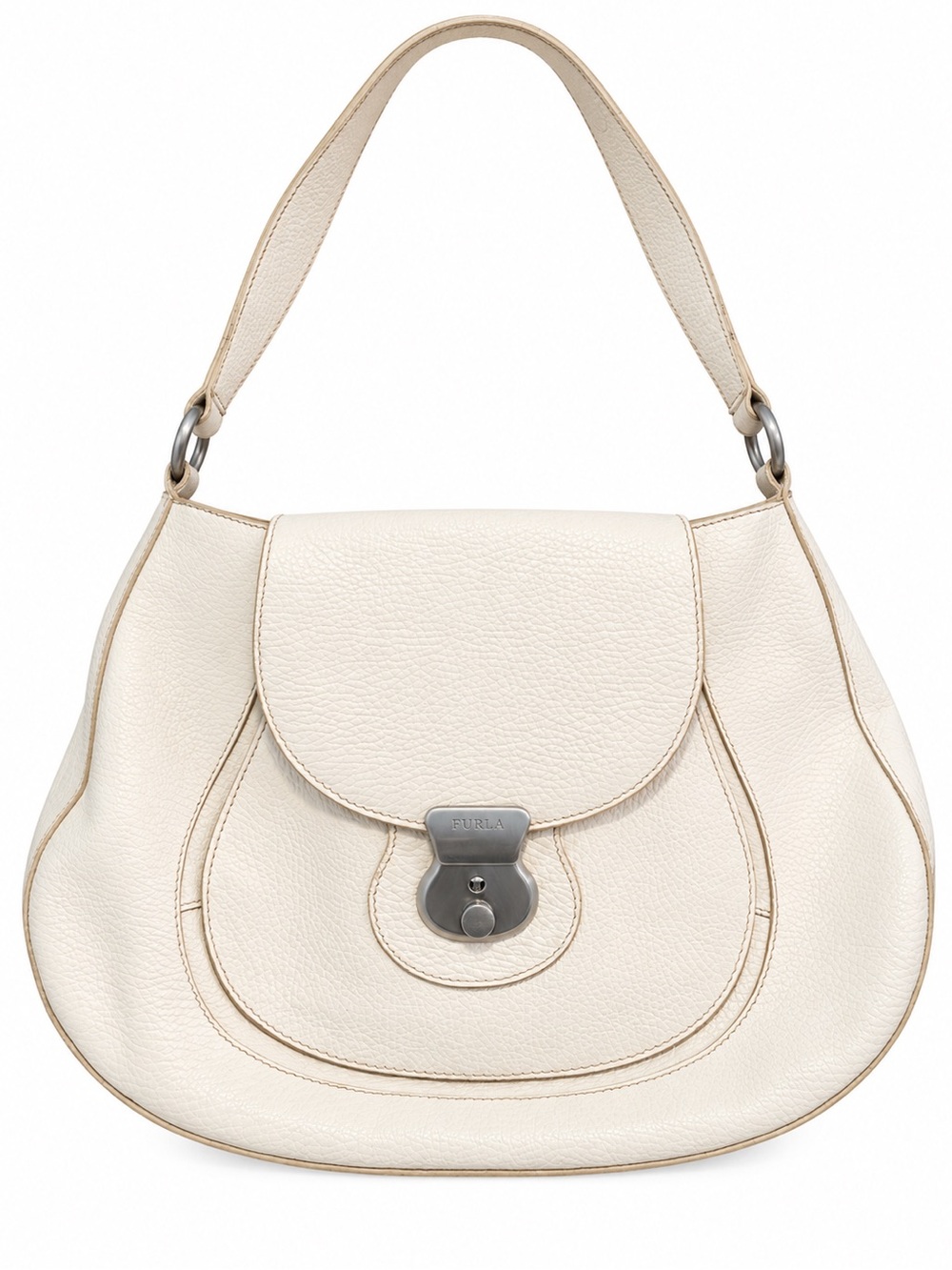 Furla Leather Shoulder Bag Vintage